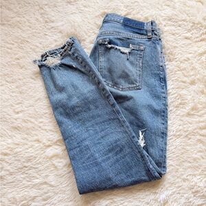 Tall Abercrombie & Fitch High Rise Mom Jean